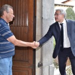President Maurizio Zamparini Greets US Citta di Palermo Team