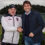 26 novembre 2014, Iachini ospita Antonio Conte (ct della Nazionale Italiana) a Boccadifalco