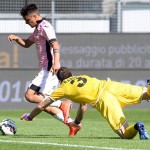 Dybala palo in Udinese-Palermo 2015