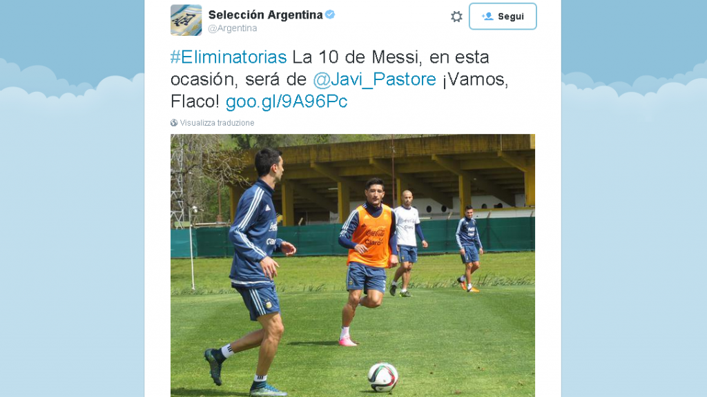 screen pastore maglia n. 10