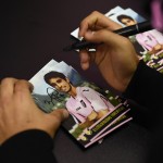 US Citta di Palermo Players Gaston Brugman And Aleksandar Trajkovski Visit Club Store
