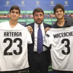 Parma FC Unveils New Signings Emilio MacEachen And Manuel Arteaga