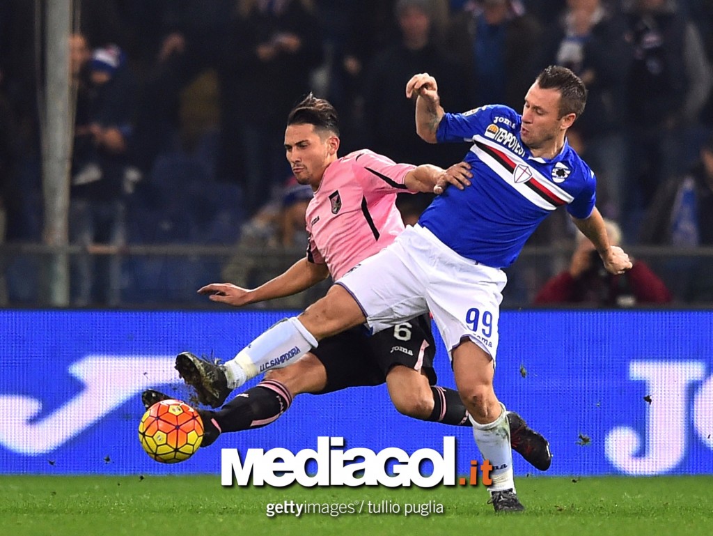 UC Sampdoria v US Citta di Palermo - Serie A