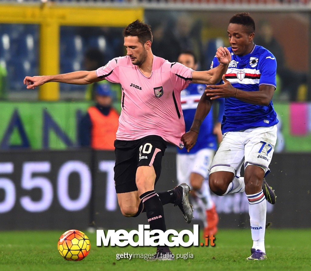 UC Sampdoria v US Citta di Palermo - Serie A