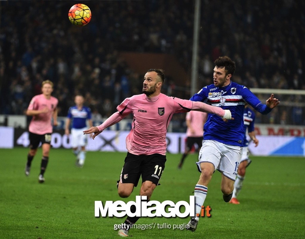 UC Sampdoria v US Citta di Palermo - Serie A