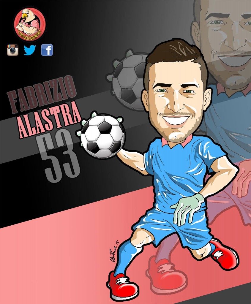 cartoon rosanero Palermo 2015-16 alastra