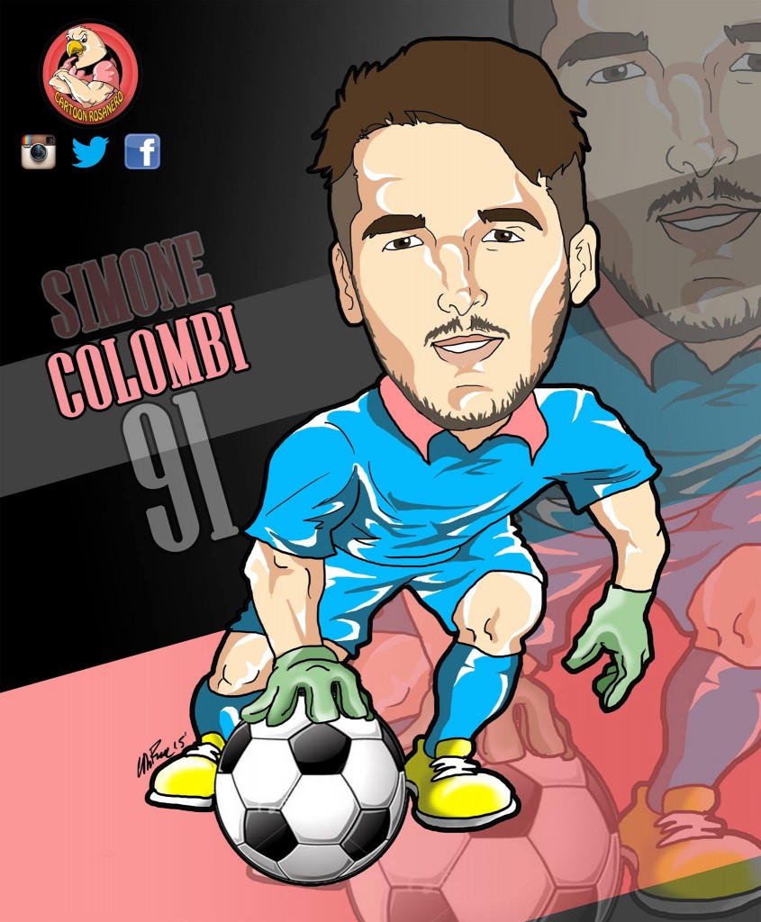 cartoon rosanero Palermo 2015-16 colombi