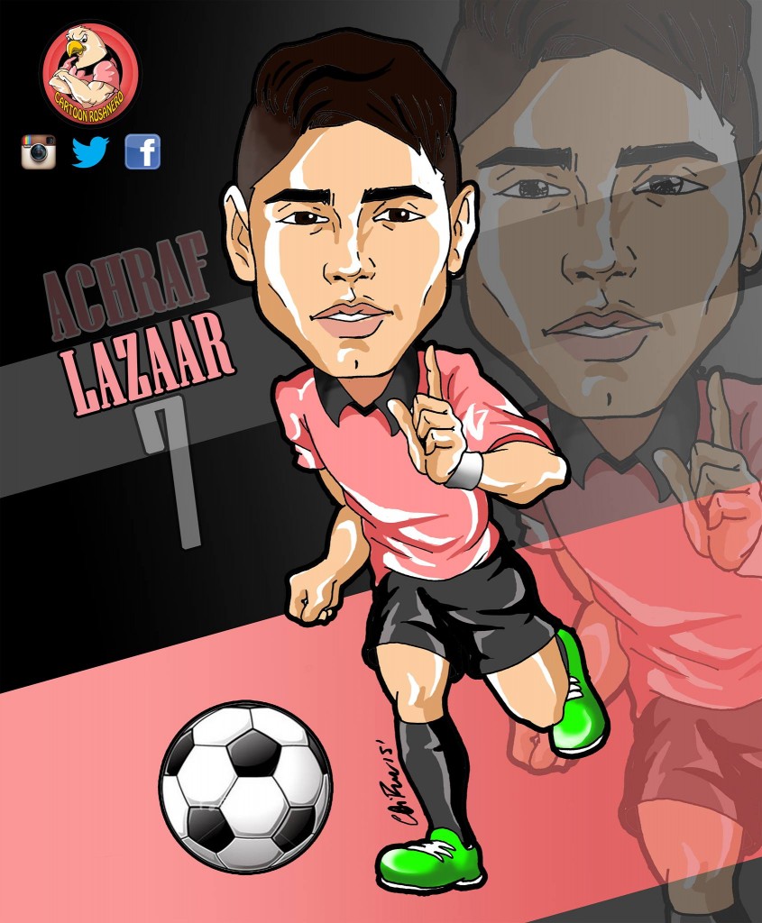 cartoon rosanero Palermo 2015-16 lazaar