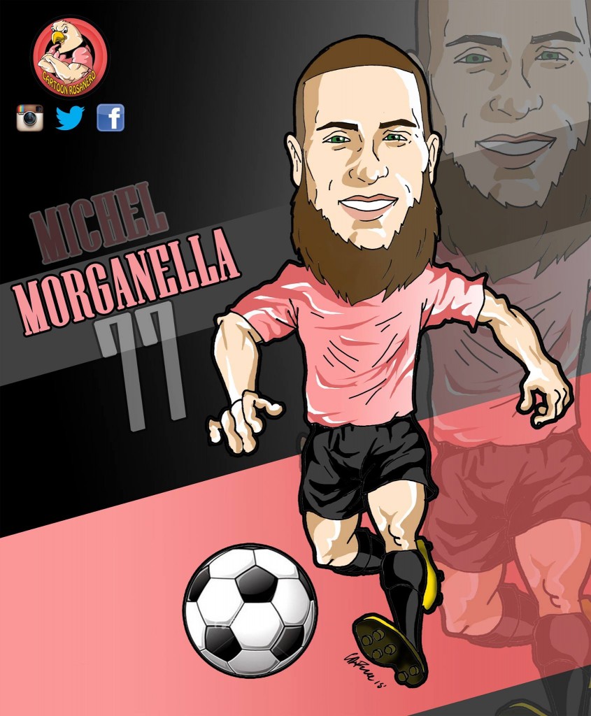 cartoon rosanero Palermo 2015-16 morganella