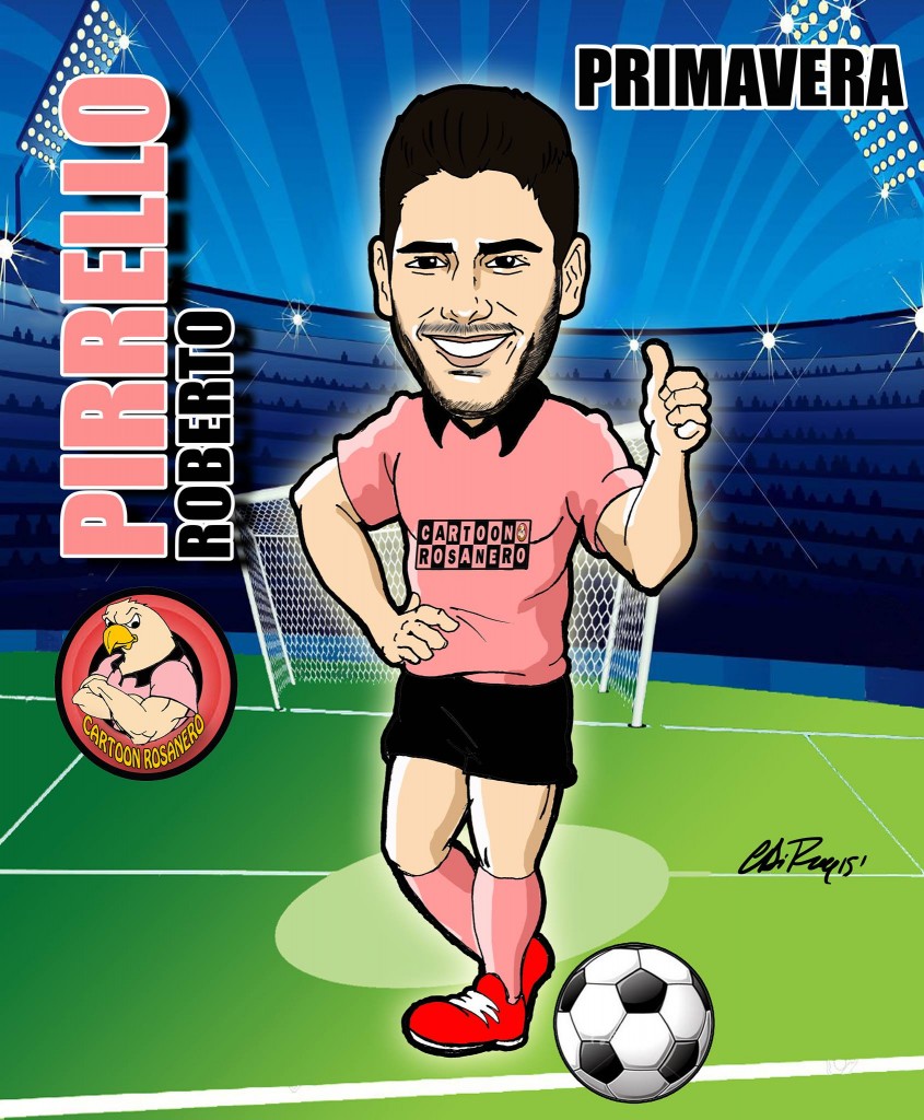 cartoon rosanero Palermo 2015-16 pirrello