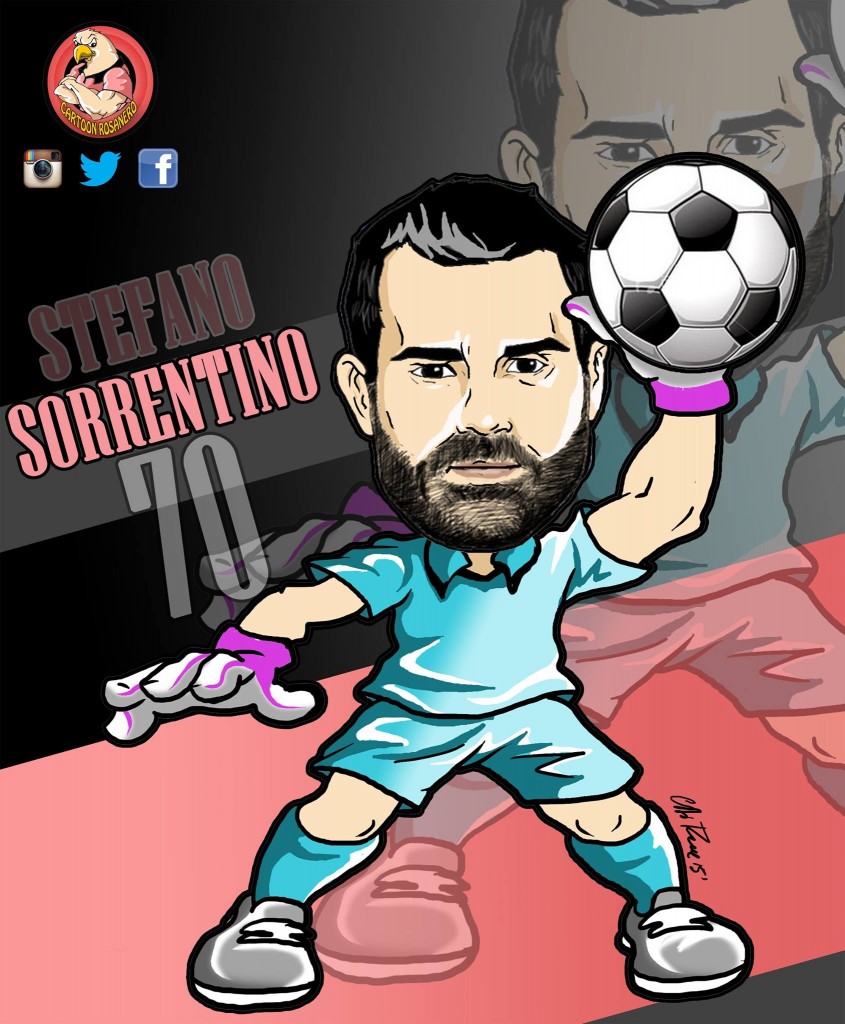 cartoon rosanero Palermo 2015-16 sorrentino