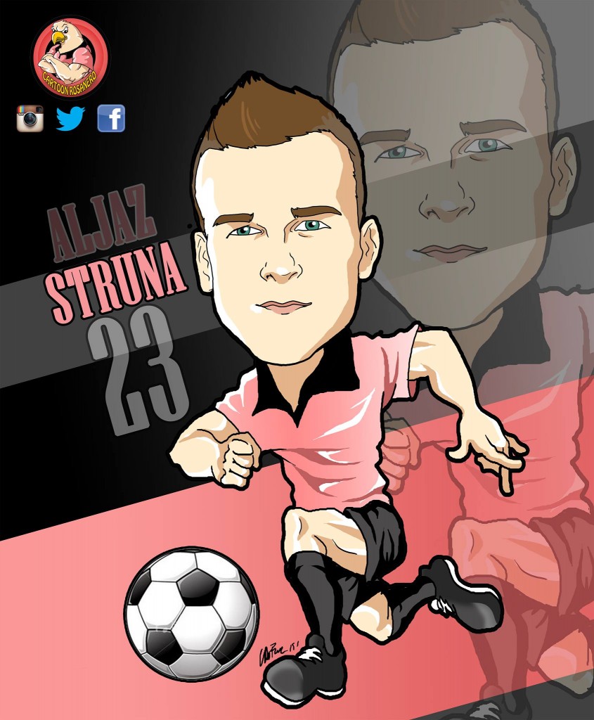 cartoon rosanero Palermo 2015-16 struna