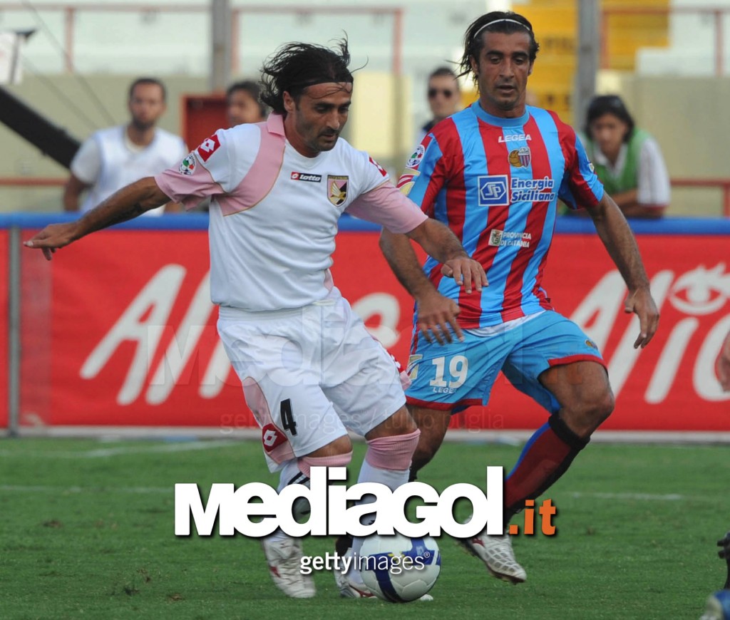 Catania Calcio v US Citta di Palermo - Serie A Giovanni Tedesco Palermo e Giacomo