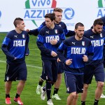 Italy Training Session And Press Conference