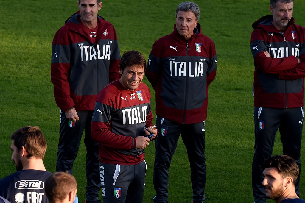 Italy Training Session And Press Conference