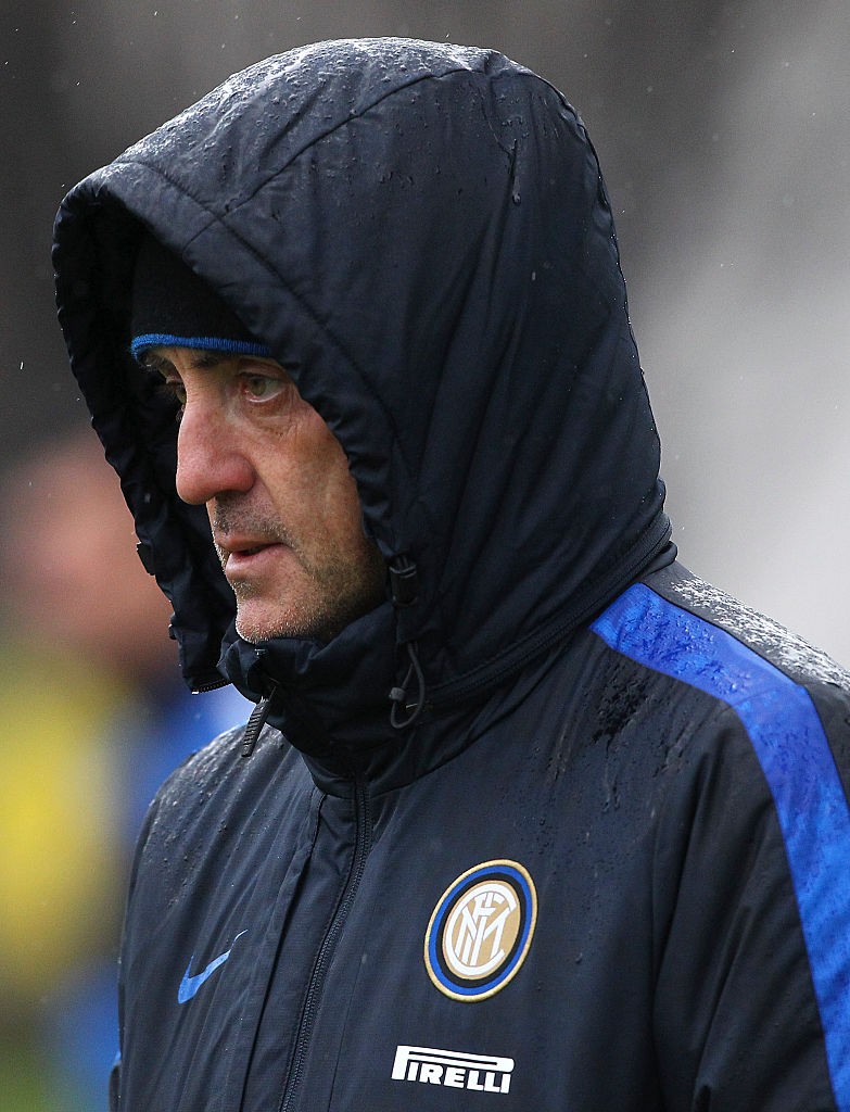 FC Internazionale Training Session And Press Conference