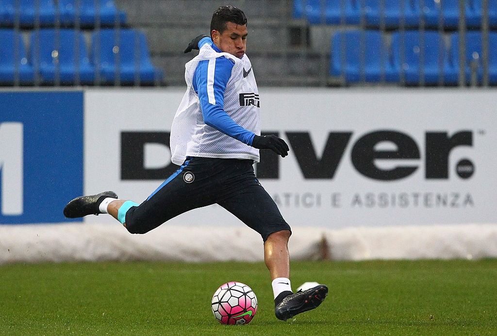FC Internazionale Training Session And Press Conference