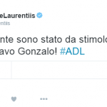 screen tweet de laurentiis