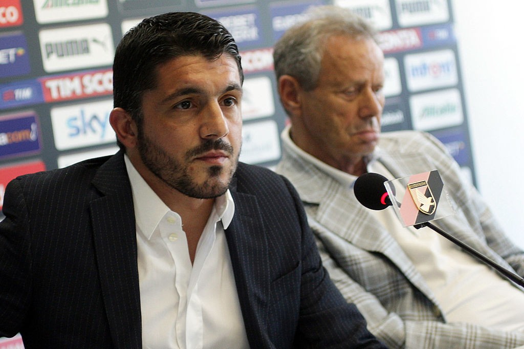 US Citta di Palermo Unveils New Coach Gennaro Gattuso