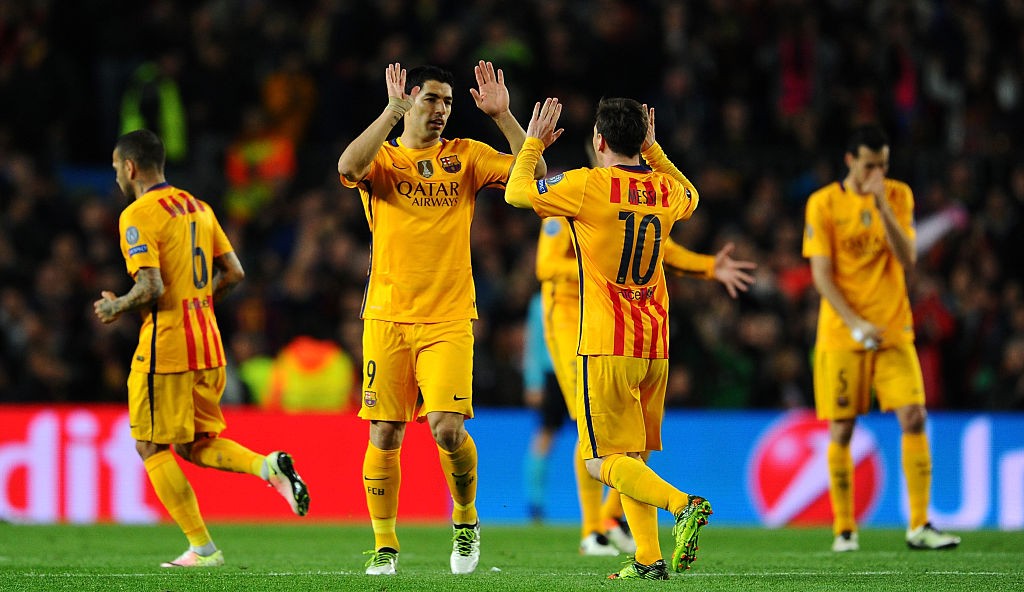FC Barcelona v Club Atletico de Madrid  - UEFA Champions League Quarter Final: First Leg