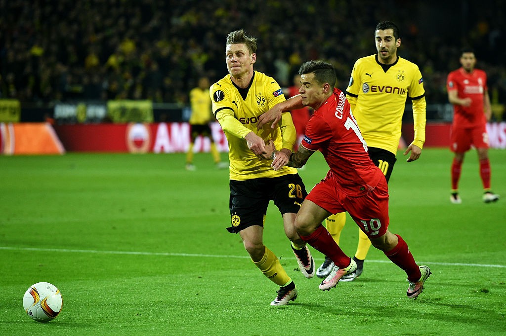 Borussia Dortmund v Liverpool - UEFA Europa League Quarter Final: First Leg