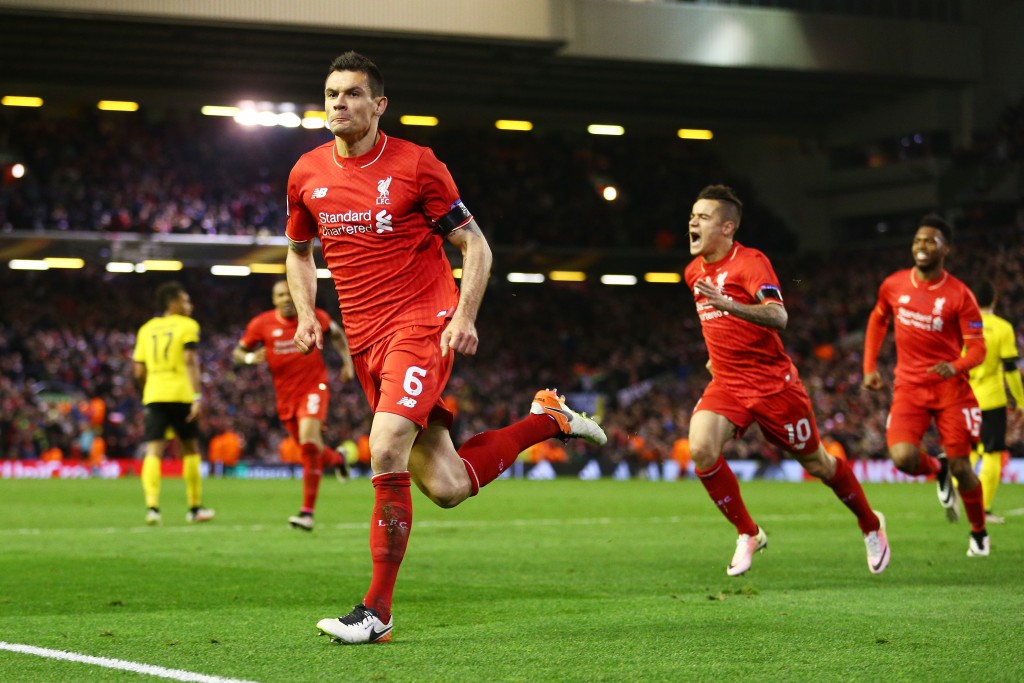 Liverpool v Borussia Dortmund - UEFA Europa League Quarter Final: Second Leg