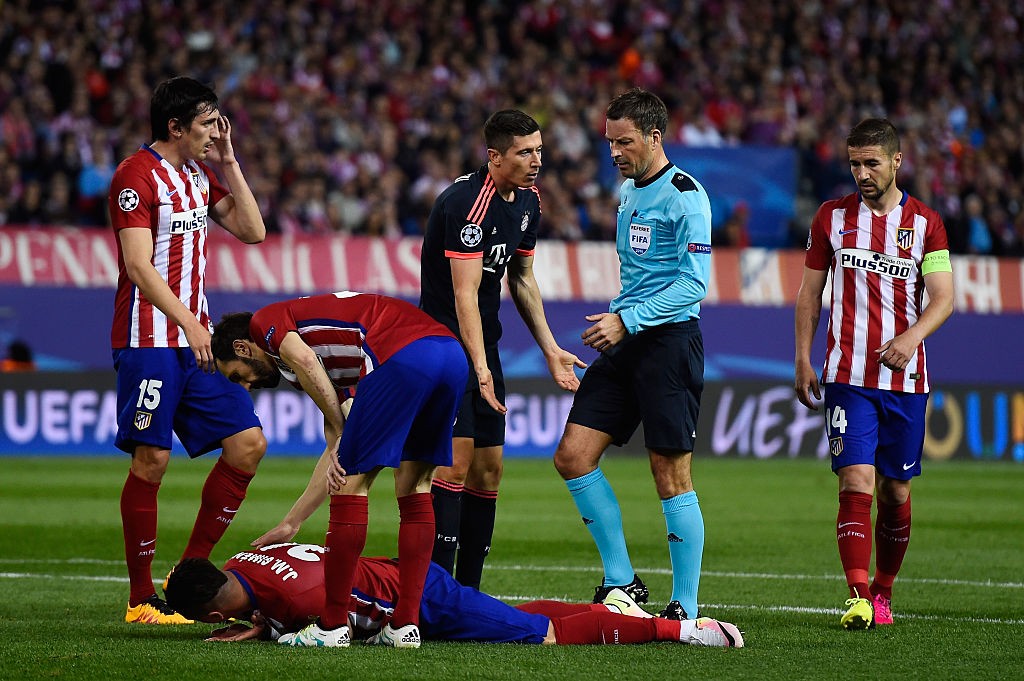 Club Atletico de Madrid v FC Bayern Muenchen - UEFA Champions League Semi Final: First Leg
