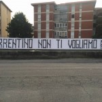 Tifosi Chievo contro Sorrentino