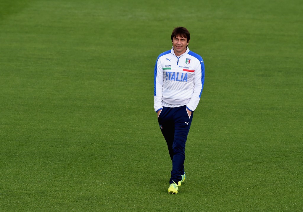Italy Training Session And Press Conference Antonio Conte