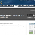 screen comunicato figc napoli-frosinone