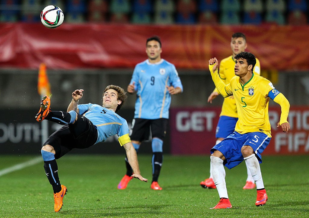Brazil v Uruguay: Round of 16 - FIFA U-20 World Cup New Zealand 2015