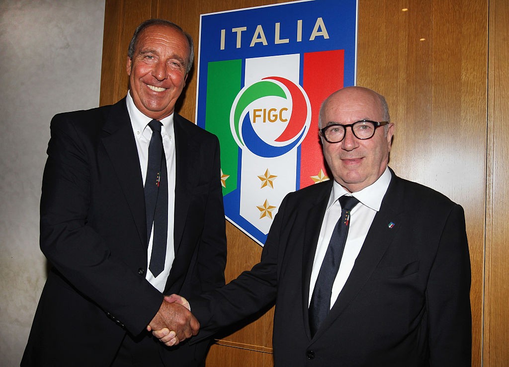 Italian Football Federation Unveils New Coach Giampiero Ventura