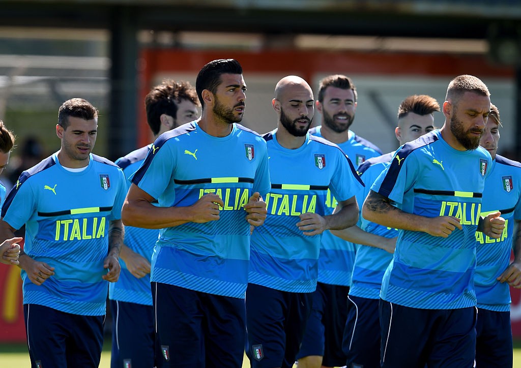 Italy Training Session &amp; Press Conference