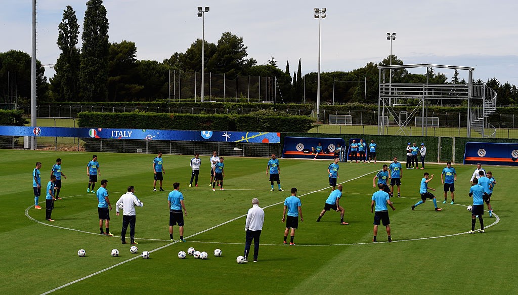 Italy Training Session