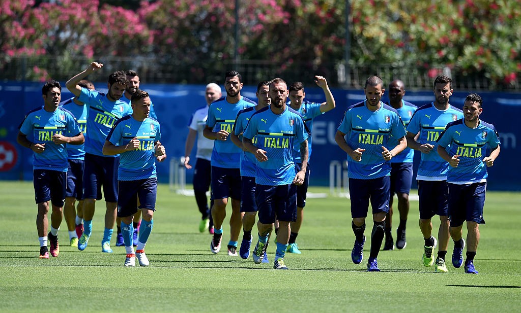 Italy Training Session