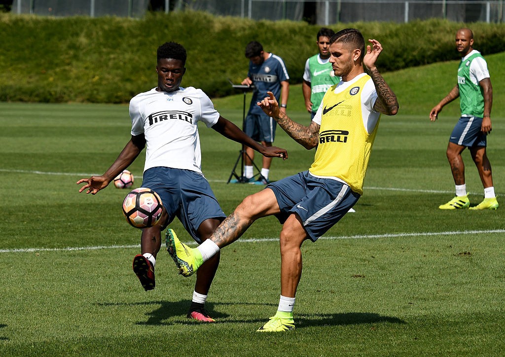 FC Internazionale Training Session And Press Conference
