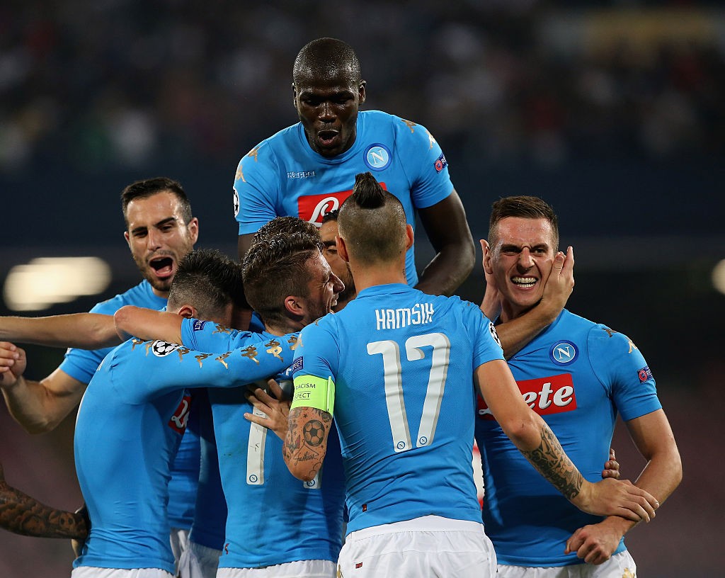 SSC Napoli v SL Benfica - UEFA Champions League