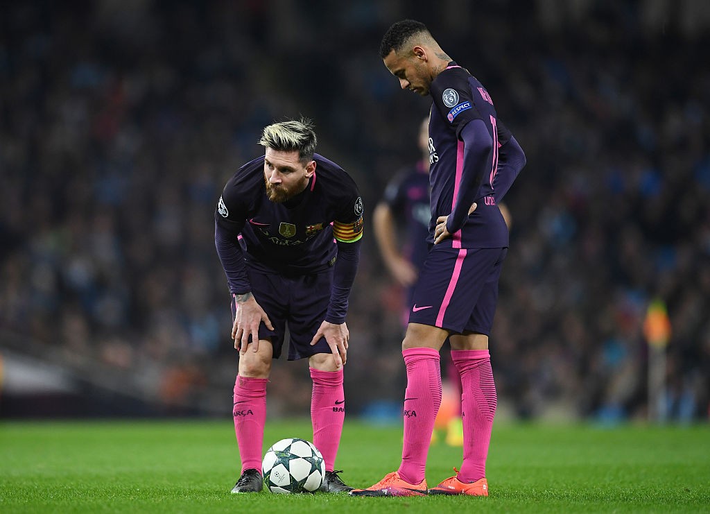 Manchester City FC v FC Barcelona - UEFA Champions League