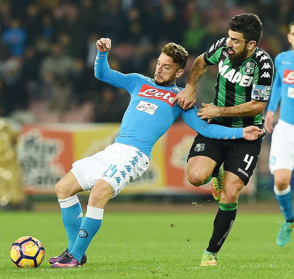SSC Napoli v US Sassuolo - Serie A