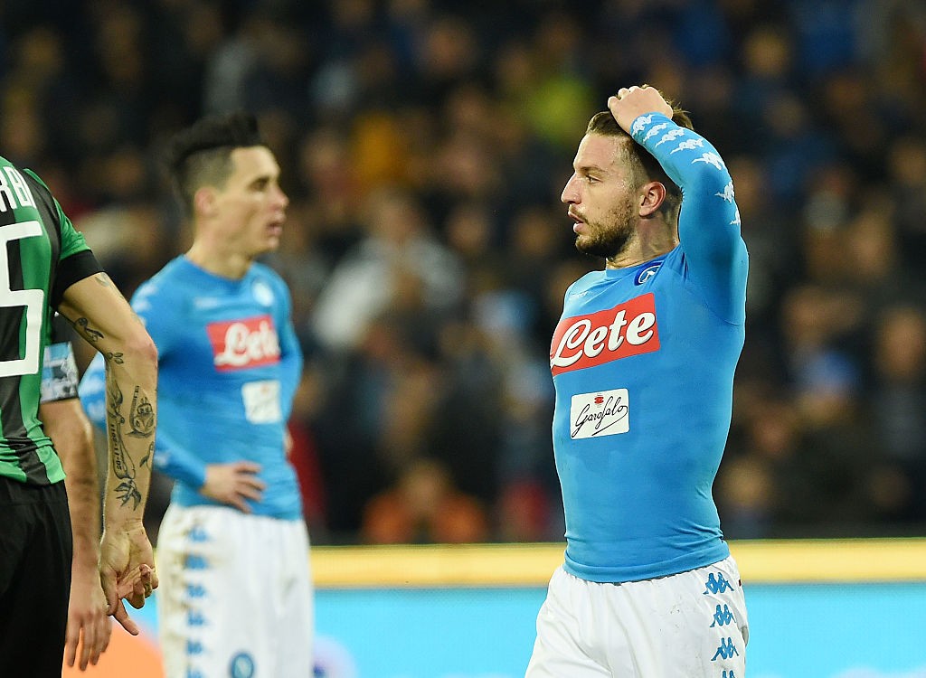 SSC Napoli v US Sassuolo - Serie A