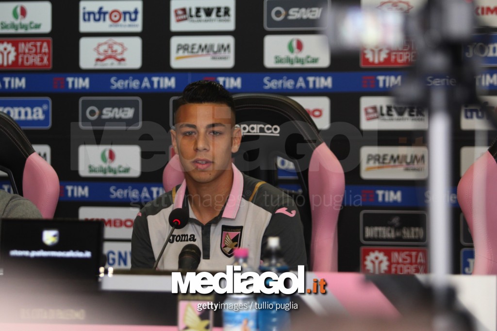 Simone Lo Faso Visits US Citta di Palermo Store