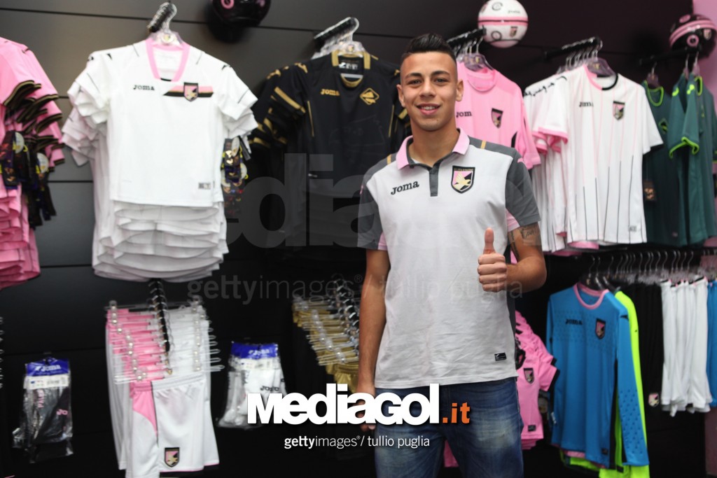 Simone Lo Faso Visits US Citta di Palermo Store