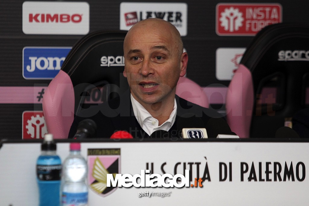 US Citta di Palermo Unveils New Coach Eugenio Corini
