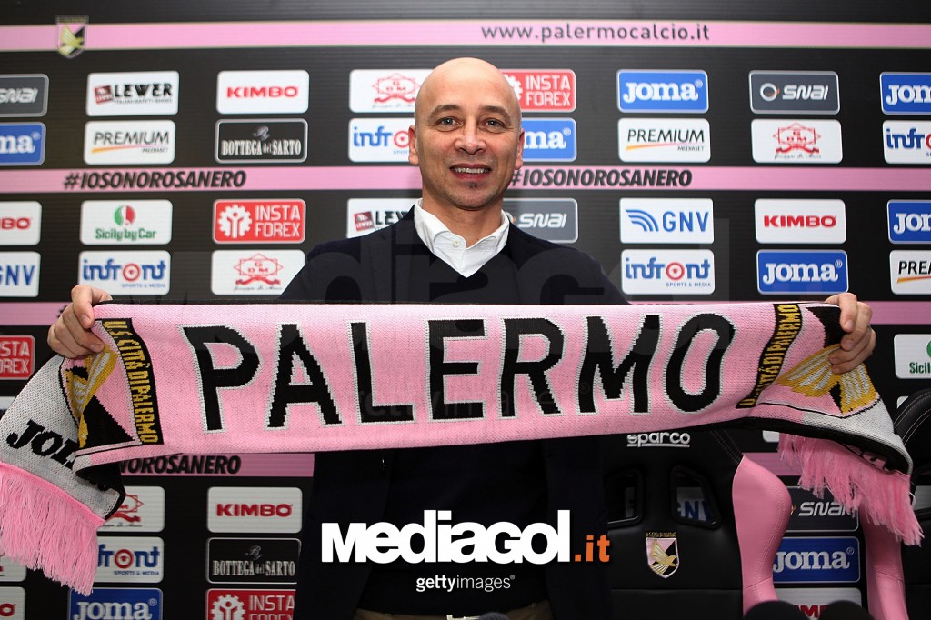 US Citta di Palermo Unveils New Coach Eugenio Corini