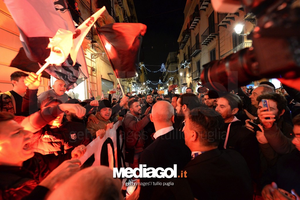 Euguenio Corini Visits US Citta di Palermo Store