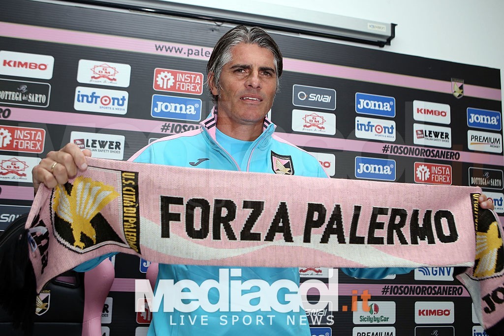 US Citta di Palermo Unveils New Coach Diego Lopez