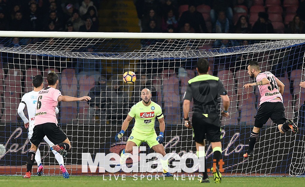 SSC Napoli v US Citta di Palermo - Serie A