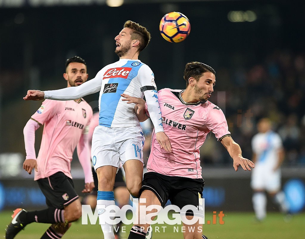SSC Napoli v US Citta di Palermo - Serie A