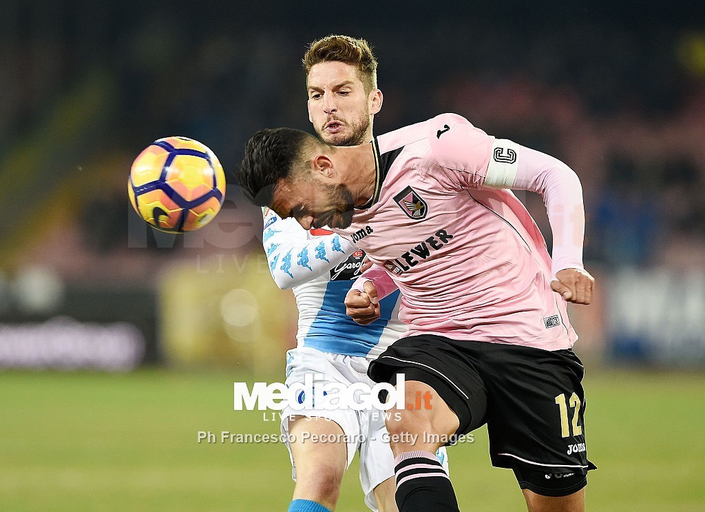 SSC Napoli v US Citta di Palermo - Serie A
