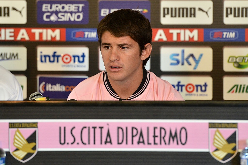 US Citta di Palermo Unveils New Signing Maurizio Sperduti